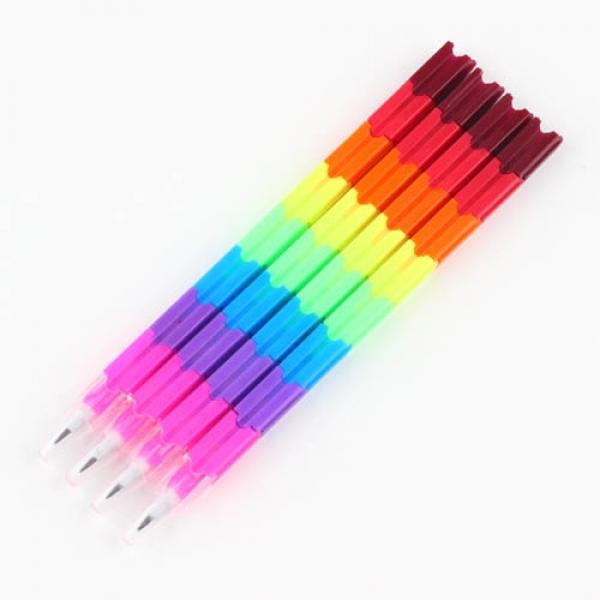 241B] 2000 블럭 꼬치연필 4P세트 (5개세트)