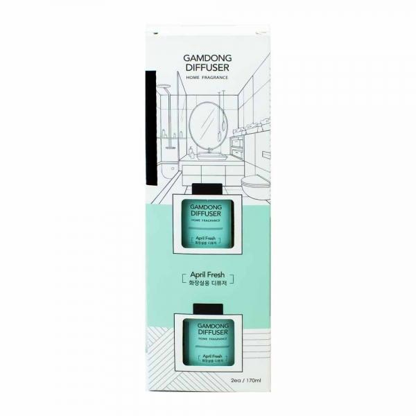 감동 아로마 디퓨저 에이프릴 프레시 실내용 차량용 화장실 340ml 296676