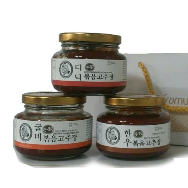 팔도보부상 으뜸세트(한우250g+굴비220g+더덕250g)]