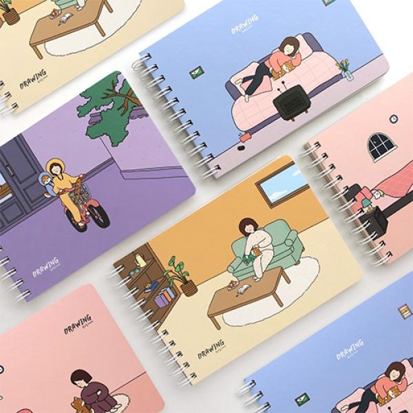 보리드로잉노트 C-2 1개 랜덤발송