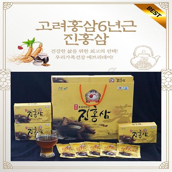 고려홍삼 6년근 진홍삼액 30포