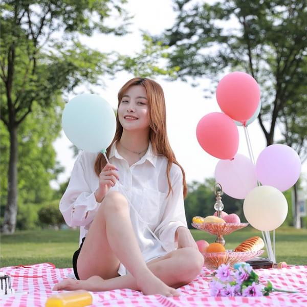 접이식 피크닉 매트(레드 체크)