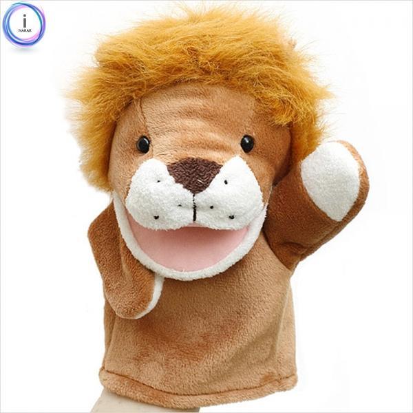 h74 말하는 손인형 사자 2732