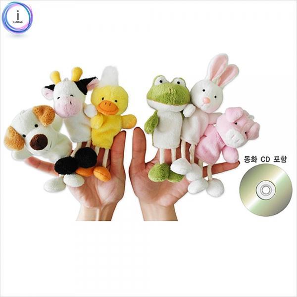h74 손가락인형 가축동물 이야기6종(CD포함) 52288