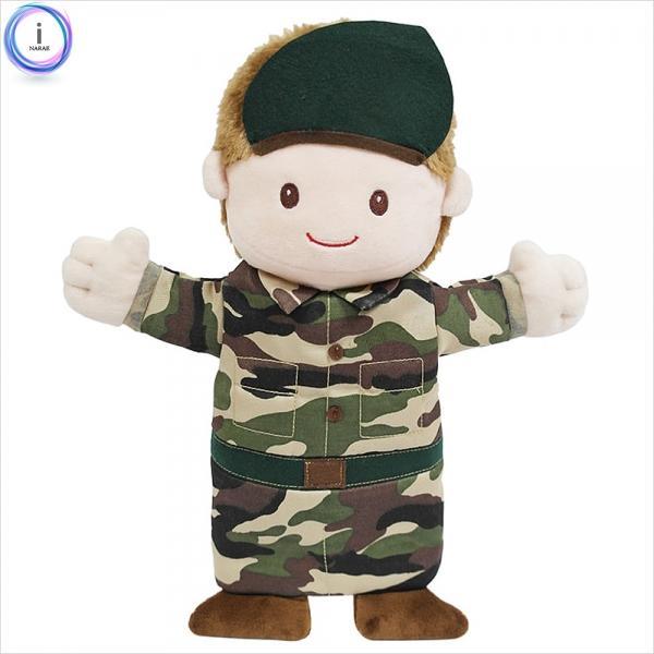 h74 손인형 직업이야기 군인 26442-9
