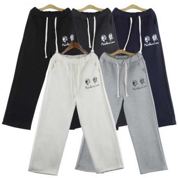 레옹 기모 트레이닝바지 DM-211127