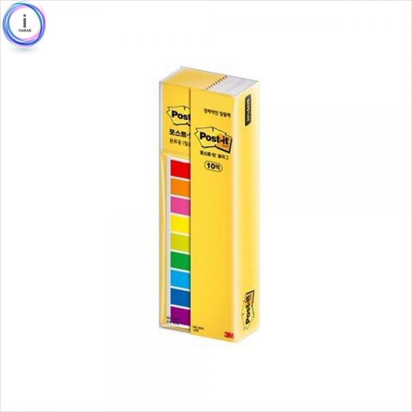 f16 포스트잇 플래그 알뜰팩(683-9KN-10)44x12mm 10팩1개