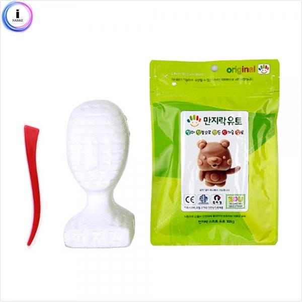 f17 만지락 두상 만들기세트(소프트유토300g)