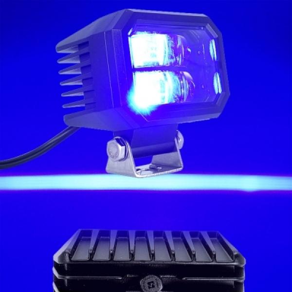 DC12V-60V겸용 고급형 지게차 LED안전라인램프 블루LED   와이드빔 써치라이트