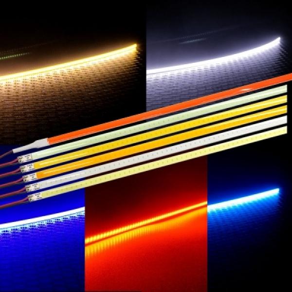 12V용 다용도 면발광 COB DIY LED바 300mm X 6mm
