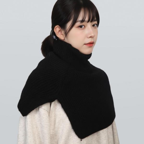 어깨 숄 니트 넥워머 판초 케이프 워머