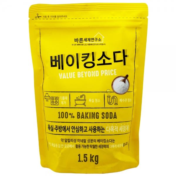 무궁화 바른세제연구소 베이킹소다 1.5kg X 1개