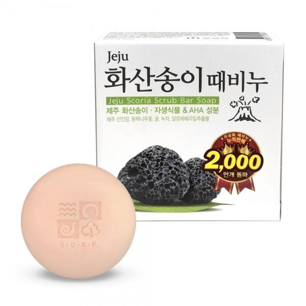 무궁화 제주 화산송이 때비누 100g