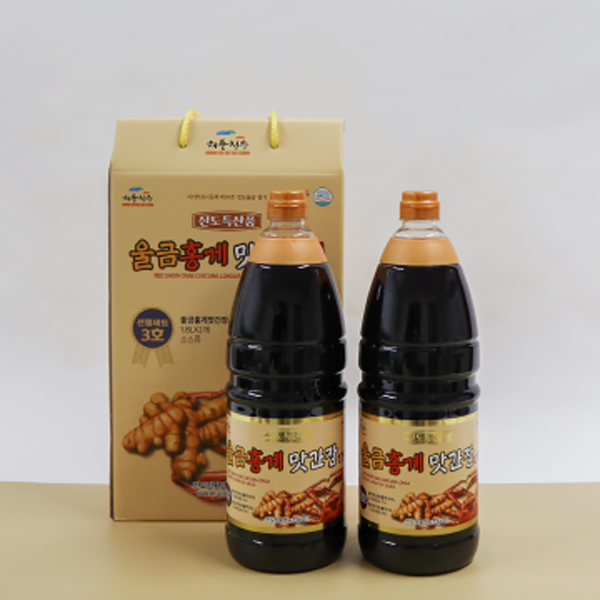 울금홍게 맛간장소스 선물세트3호