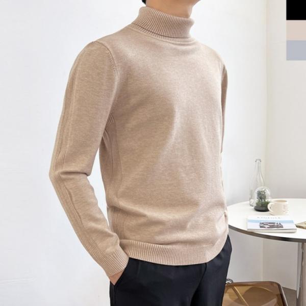 KSS HID001 남자 부드러운 목폴라니트