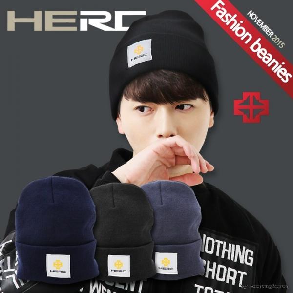 HERC 패션비니모자 남성 여성 니트모자 넥워머 워머
