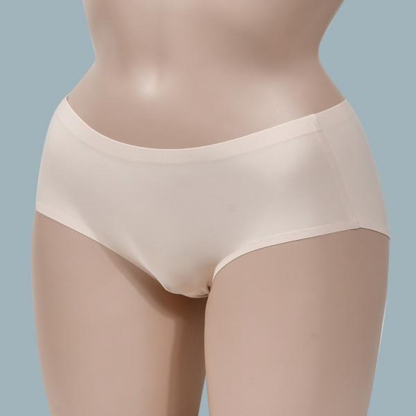 (프리스킨)무봉제 햄라인 여성 미디 삼각팬티