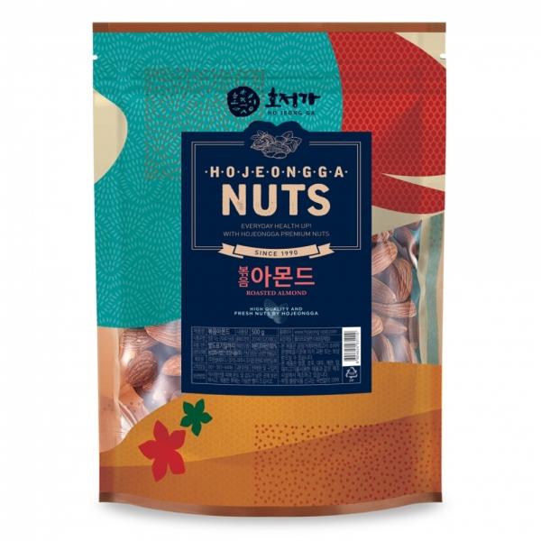 호정가 넛츠 볶음아몬드(봉지) 500g