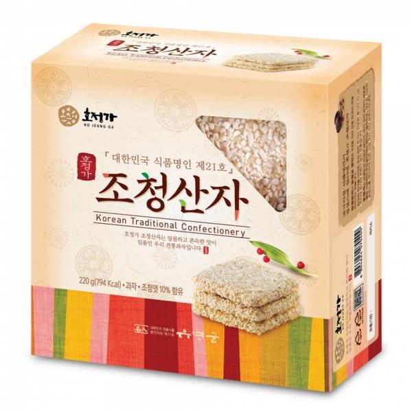 호정가 조청산자 220g