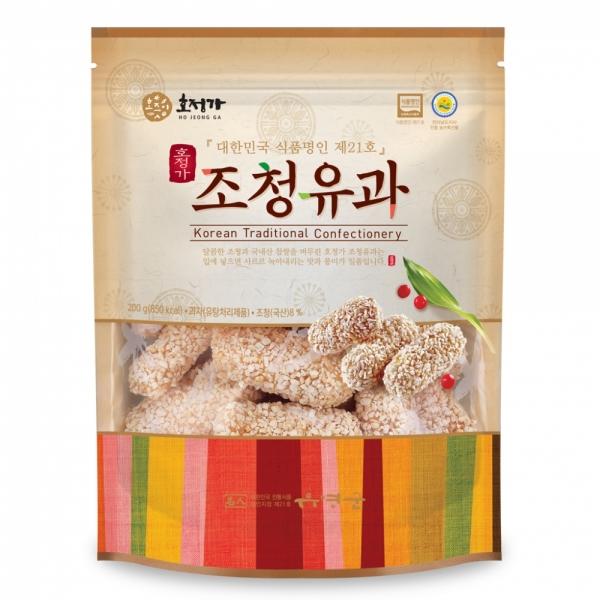 호정가 조청유과 200g