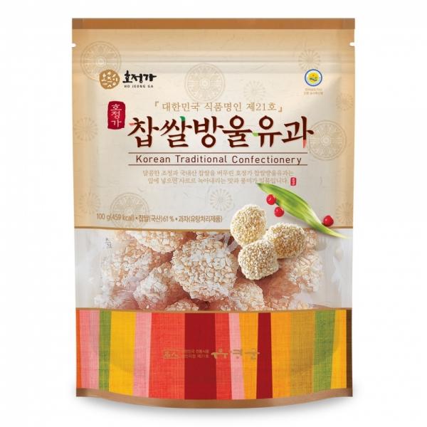 호정가 찹쌀방울유과 100g