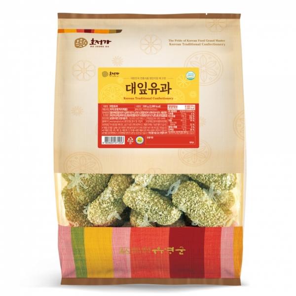 호정가 대잎유과 500g
