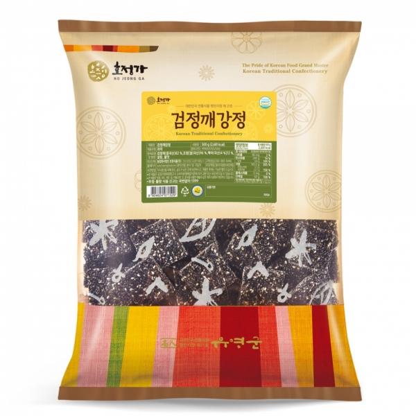 호정가 검정깨강정 500g