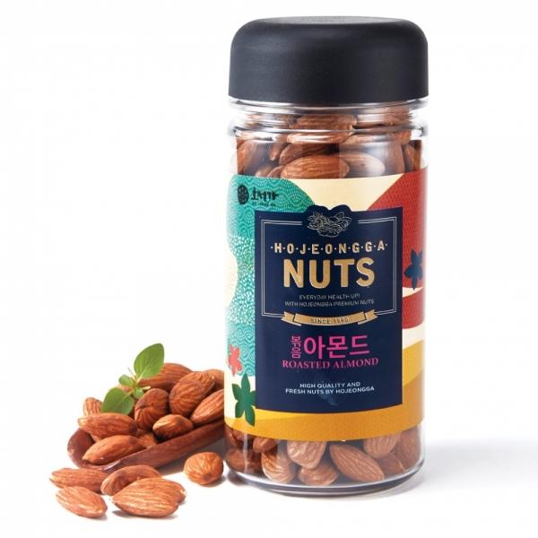 호정가 넛츠 볶음아몬드(원통) 200g