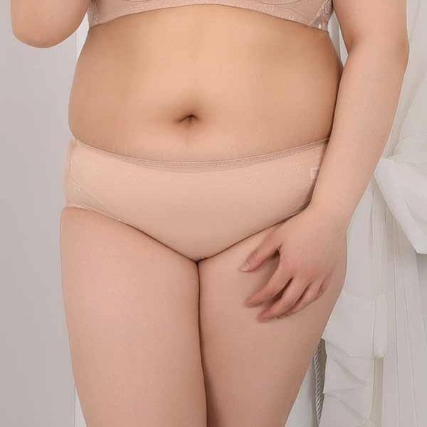 (럭센스)파워넷 원단 보정 빅사이즈 미디 팬티