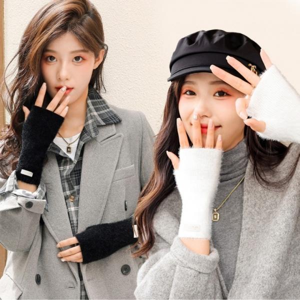 겨울 니트 핸드워머 손토시 방한토시 암워머 운전 사무용 손목워머