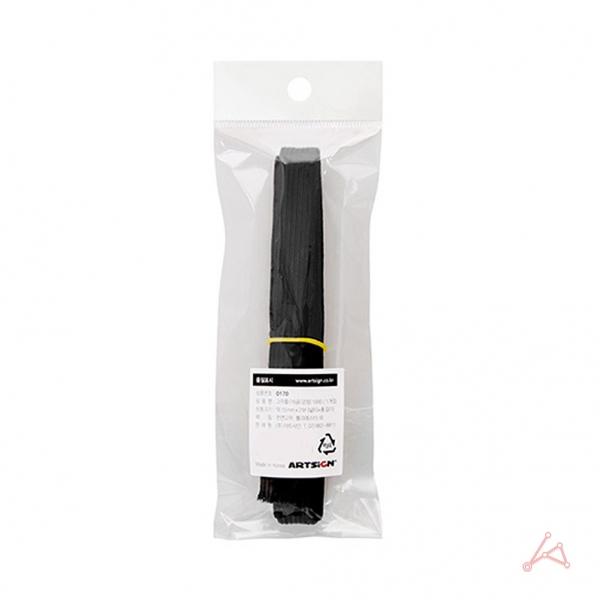 고무줄(16골/검정)1000(0170)
