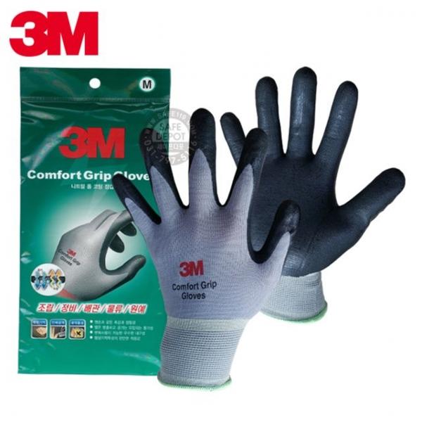 3M 니트릴폼 코팅장갑 작업장갑 컴포트 그립