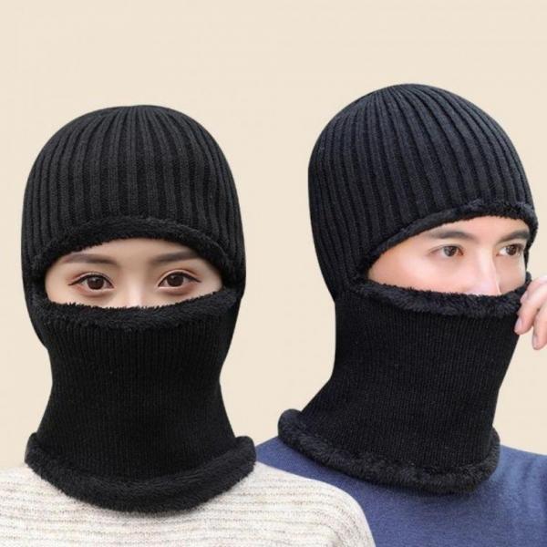 겨울 니트 방한 털 모자 바라클 라바 넥워머 2가지 연출 작업모자 낚시 방한모자 남자