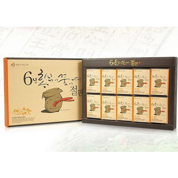 CI 6년 홍삼이 꿀에 빠져 절편 200g (20g x 10ea)절편