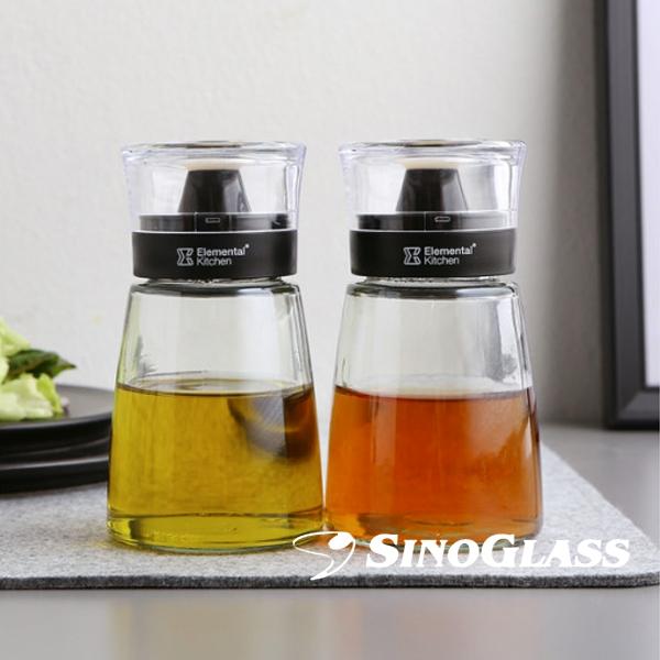 [시노글라스] 스마트 오일병 블랙 160ml 2P세트