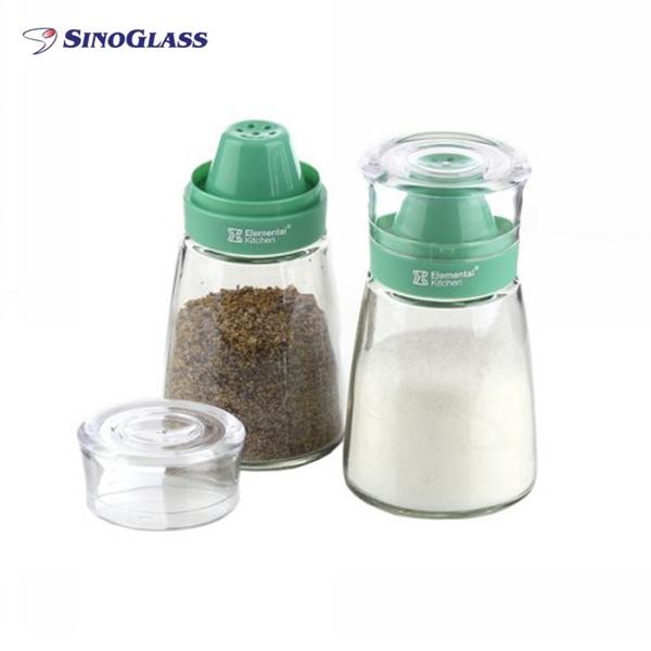 [시노글라스] 스마트 양념병 그린 160ml 2P세트