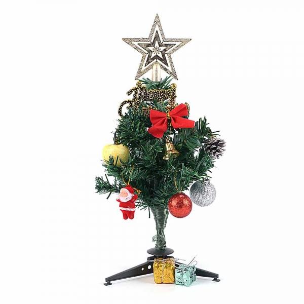 크리스마스 미니트리 장식 소품 세트