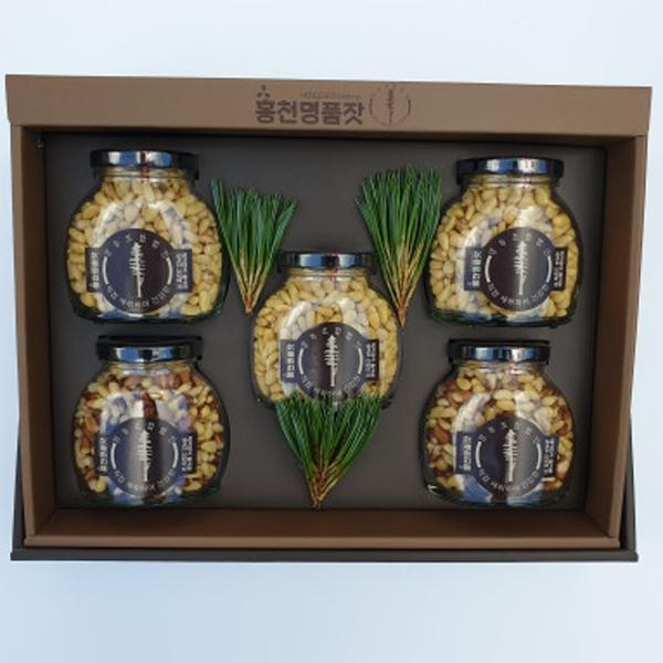 홍천 명품잣 140g x 5병