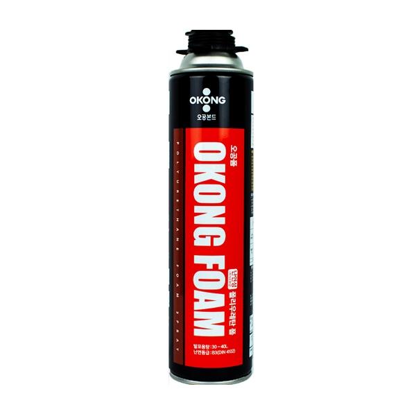 BTM 오공 폴리우레탄 폼750ml 문틀 창틀 틈새 충진