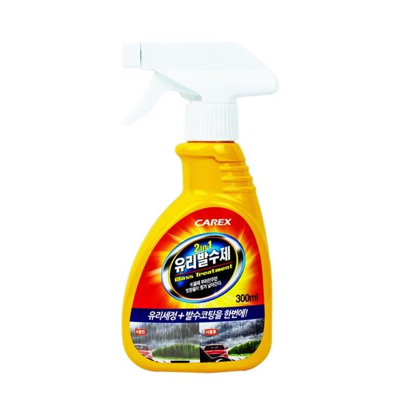 BTM 카렉스 2in1 유리세정 발수코팅제 300ml