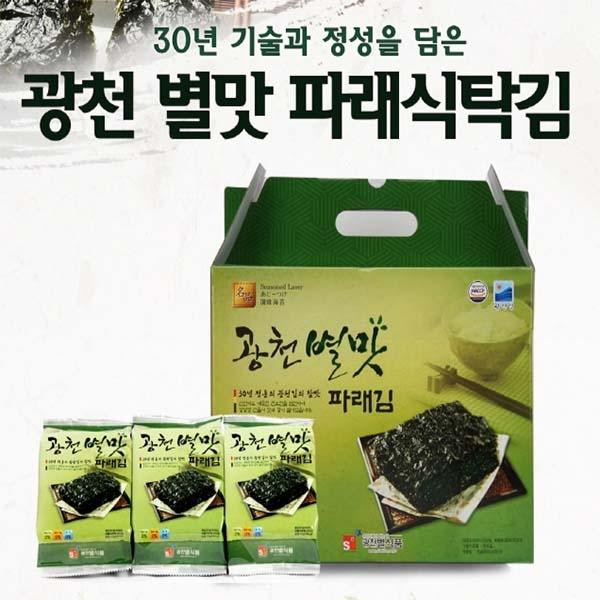 광천 별맛 파래김(식탁용김 12봉)