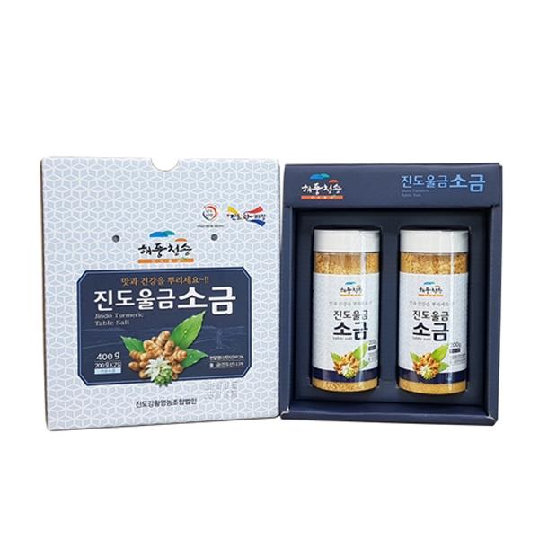 진도울금소금 400g (세트)
