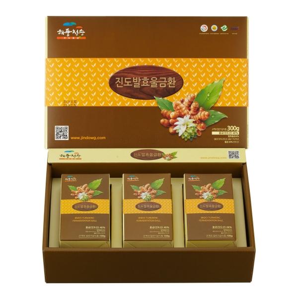 해풍청송 진도발효울금환 300g(세트)