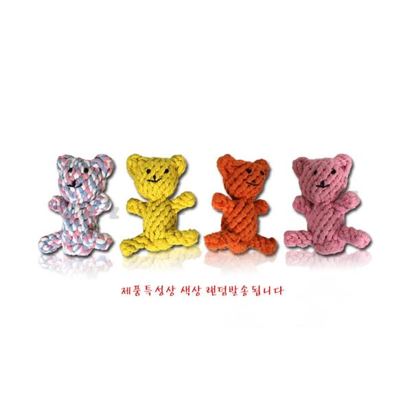 IS 태극 애견 털실 곰돌이 인형