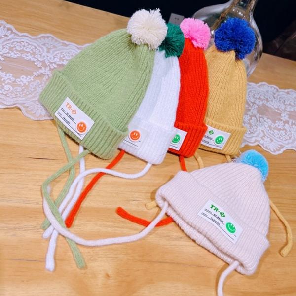 유아동모자 방울비니보넷 니트모자
