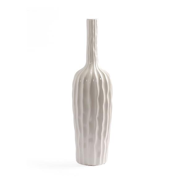 IS 물결 아트 도자기 인테리어 화병(52cm)