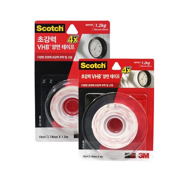 IS 3M-VHB 양면 B타입-5115(6800)18mmX1.5m