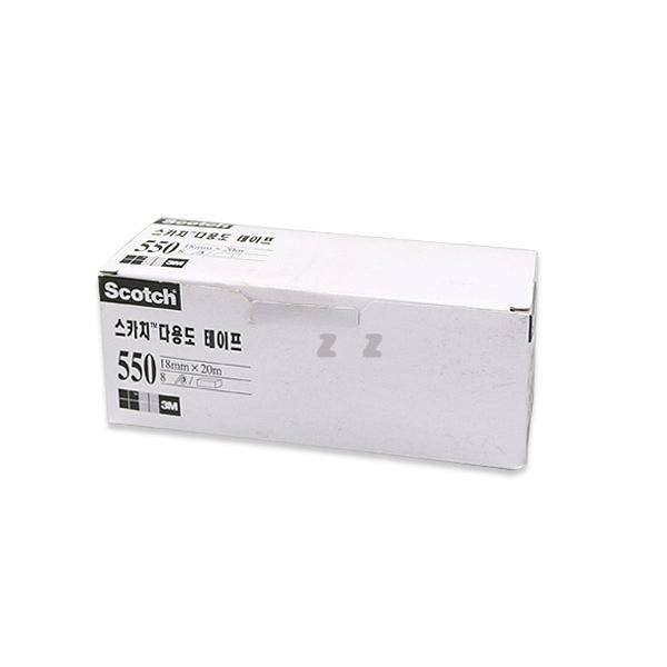IS 스카치 다용도 테이프 18mmX20m 550_8P