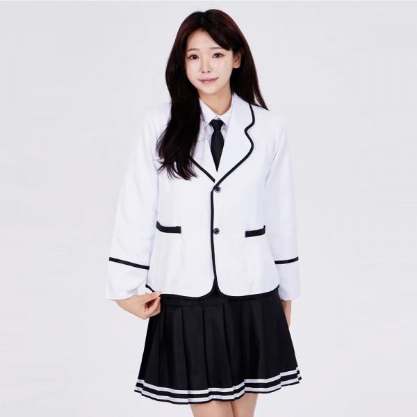라인포인트 여자 자켓(2color) 교복 학생복.