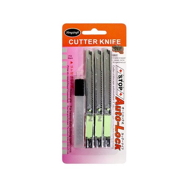 IS 9mm 커터칼 3P 커터날 세트